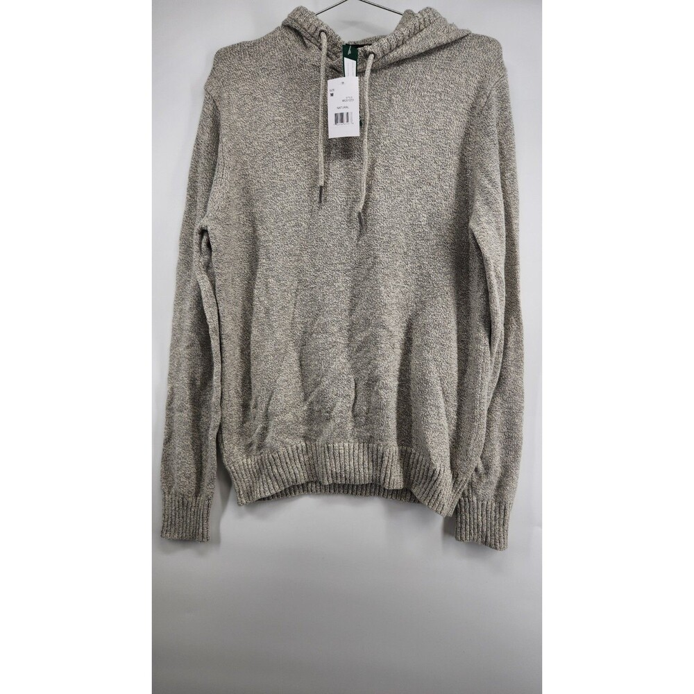 Hawker Rye‎ Men's Off-White Medium Tallin Snowheather Textured Hoodie NWT
